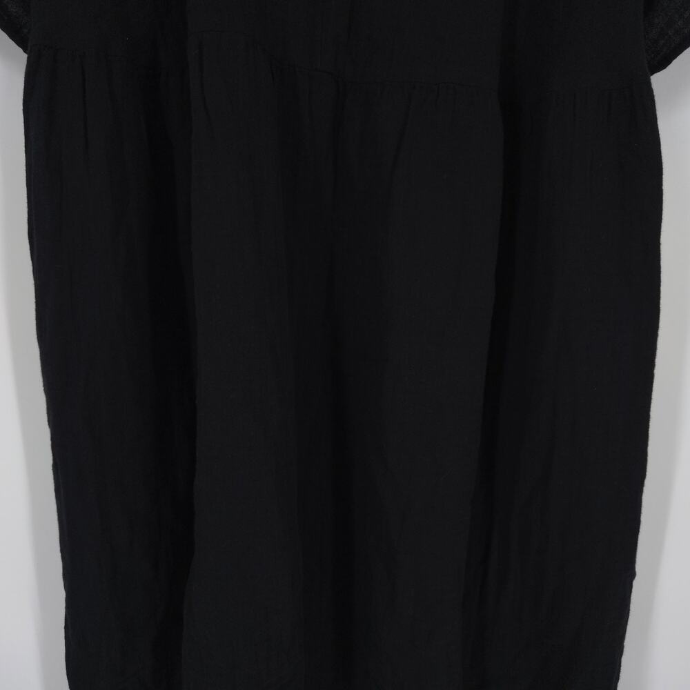 Old Navy Black Short Sleeve V-neck Plus Size Dress Size 3X NWT - Picture 5 of 14